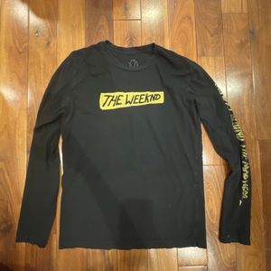 The Weeknd long sleeve